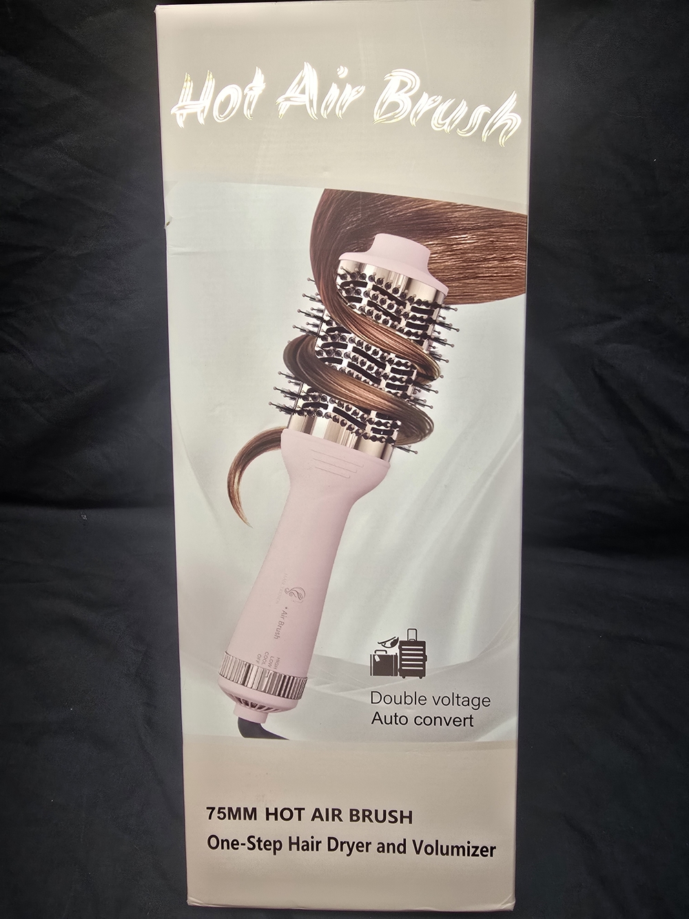 75mm Hot Air Brush One-Step Volumizer - Pink